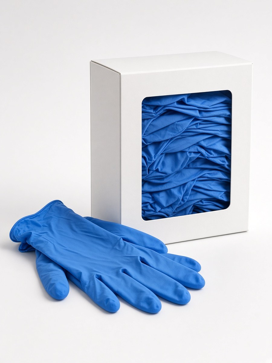 Nitrile PPE gloves